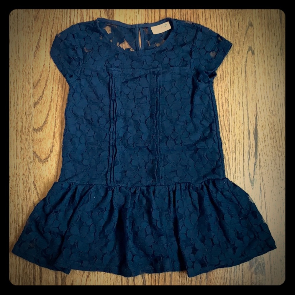 Size 5 navy lace dress